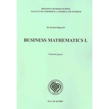Business Mathematics I. könyv