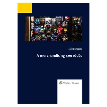 A merchandising szerződés könyv