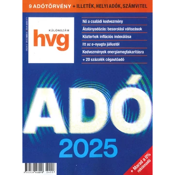 Könyv: HVG Adó különszám 2024