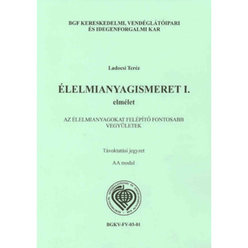 Élelmianyagismeret AA-AB-AC-AD modul könyv