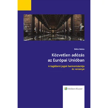 Közvetlen adózás az Európai Unióban  könyv