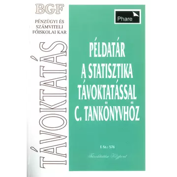 Példatár a Statisztika távoktatással c tankönyv