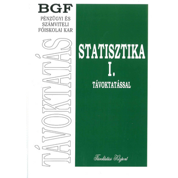 Statisztika I. távoktatással könyv