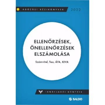 Ellenőrzések, önellenőrzések számviteli elszámolása, áfa önellenőrzése