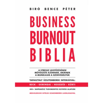 Business Burnout Biblia könyv