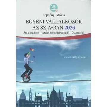 Könyv: Egyéni vállalkozók az SZJA-ban 2026