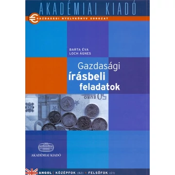 Gazdasági írásbeli feladatok, angol könyv
