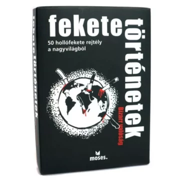 Játék: Fekete történetek - 50 hollófekete rejtély