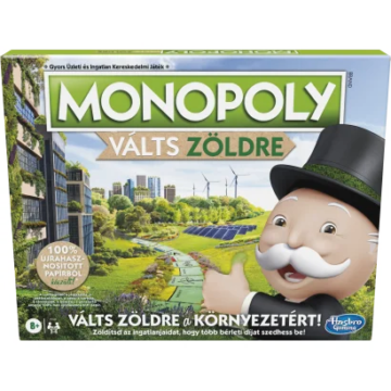 Monopoly Válts zöldre társasjáték
