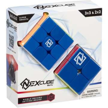 nexcube 3x3 és 2x2 kocka egy társasjáték  csomagban