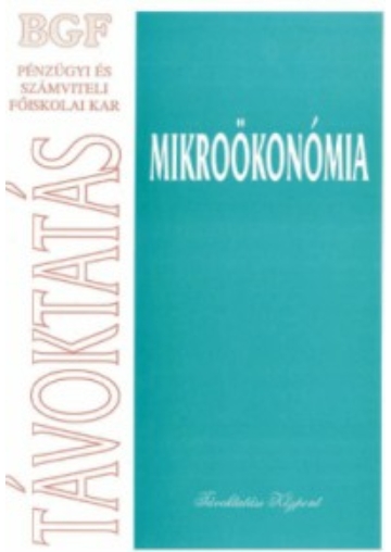 Mikroökonómia könyv