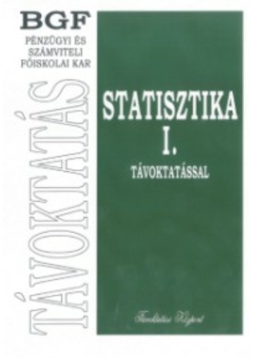 Statisztika I. távoktatással könyv