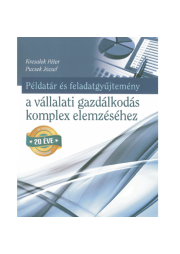 Példatár és feladatgyűjtemény a vállalati gazdálkodás komplex elemzéséhez könyv