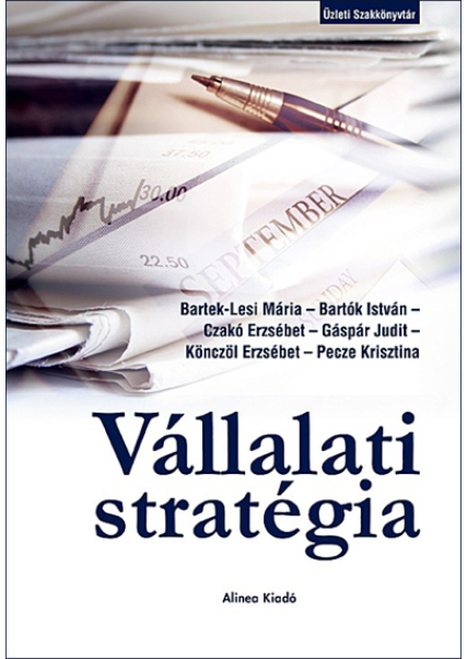 Vállalati stratégia könyv