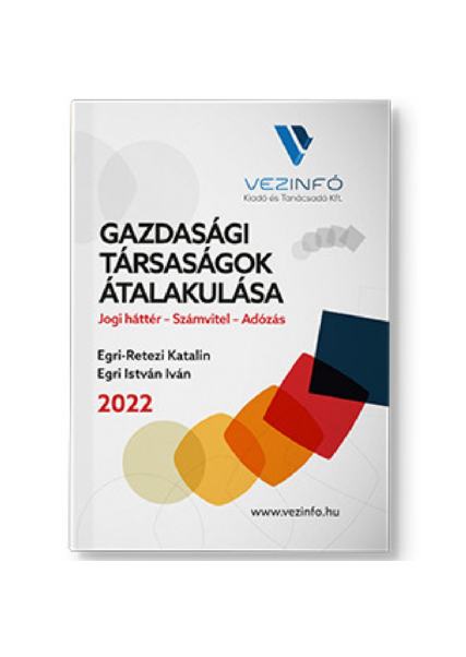 Gazdasági társaságok átalakulása 2022 könyv