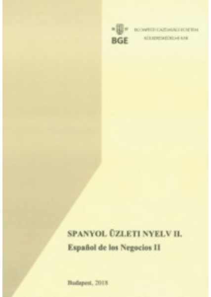 Spanyol üzleti nyelv II. könyv