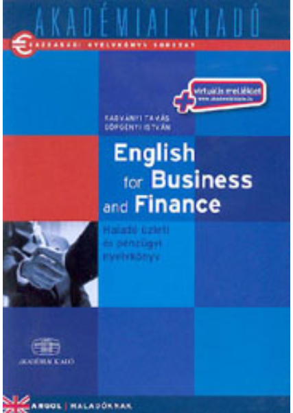 English for Business and Finance - könyv és virtuális melléklet