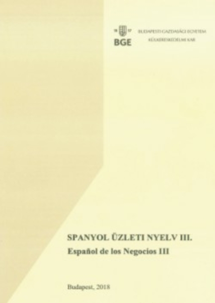 Spanyol üzleti nyelv III. könyv