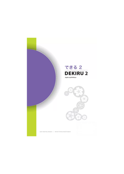 Dekiru 2 Japán nyelvkönyv