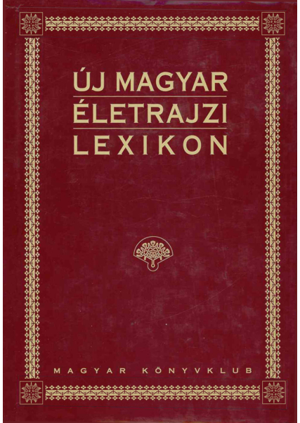 Új magyar életrajzi lexikon III. (használt)