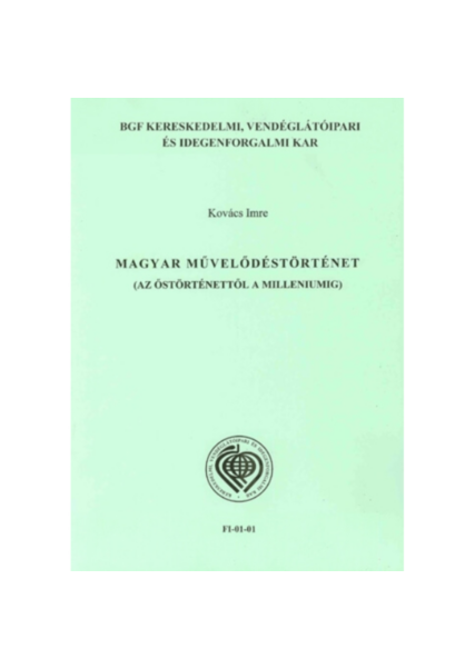 Magyar művelődéstörténet könyv