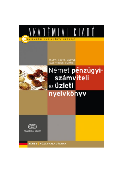 Német pénzügyi-számviteli és üzleti nyelvkönyv könyv
