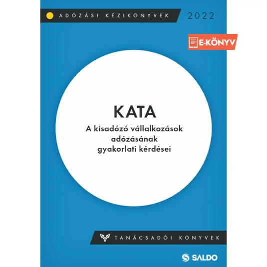 KATA, kisvállalkozók adózása ekönyv