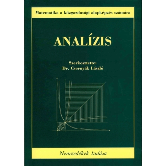 Analízis - Matematika a közgazdasági alapképzés számára könyv