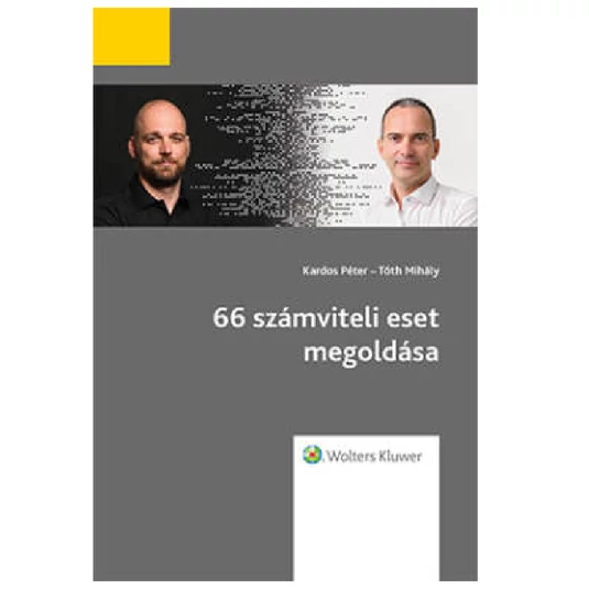 66 számviteli eset megoldása (WK) könyv