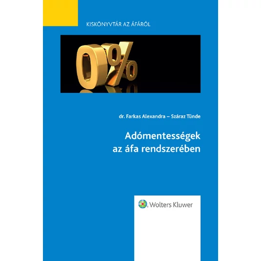 Adómentességek az áfa rendszerében könyv