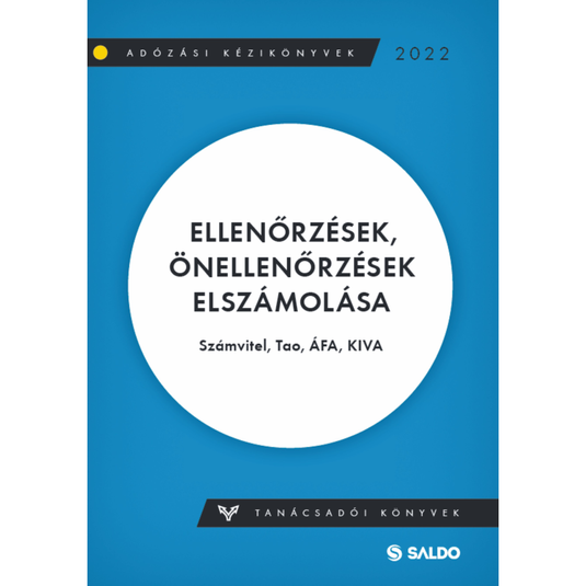 Ellenőrzések, önellenőrzések számviteli elszámolása, áfa önellenőrzése