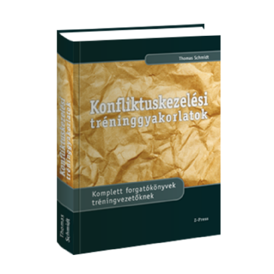 Konfliktuskezelési tréninggyakorlatok, könyv