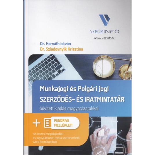 Munkajogi és Polgári jogi Szerződés- és Iratmintatár 2021 (Könyv és Pendrive)