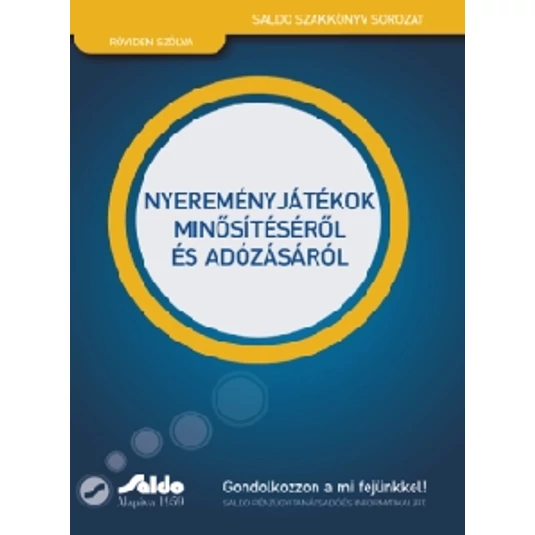Nyereményjátékok minősítéséről és adózásáról