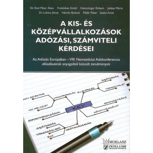 A kis-, és középvállalkozások adózási és számviteli kérdései könyv