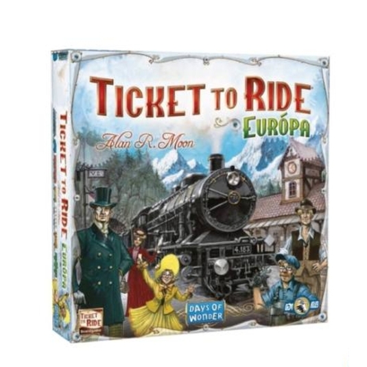 Ticket to Ride Europe - vasúti társasjáték