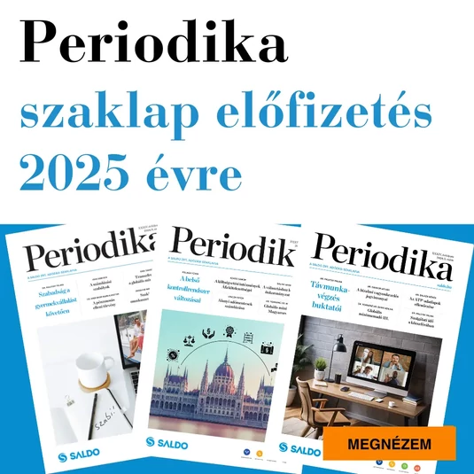 Periodika szaklap - Adózás, pénzügy, számvitel