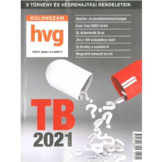 HVG TB Különszám 2021 könyv