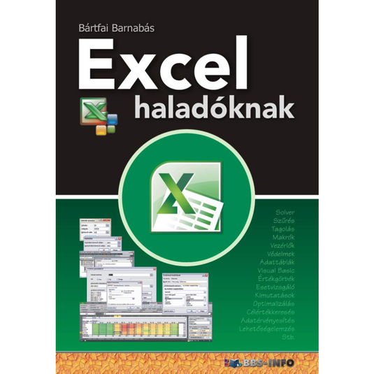 excel haladóknak könyv