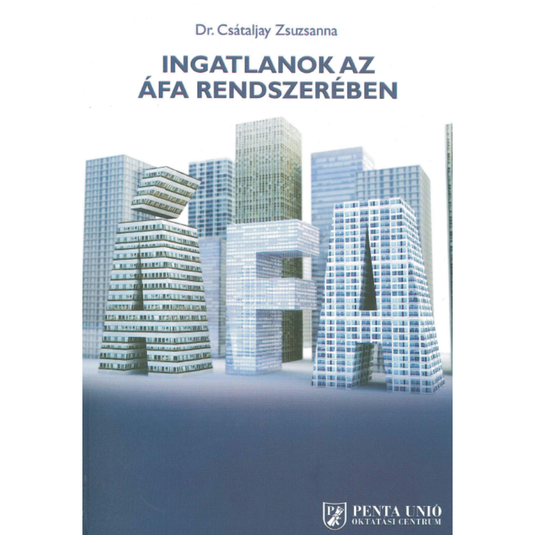 Ingatlanok az áfa rendszerében könyv