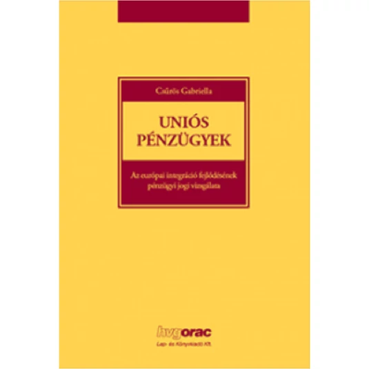Uniós pénzügyek könyv