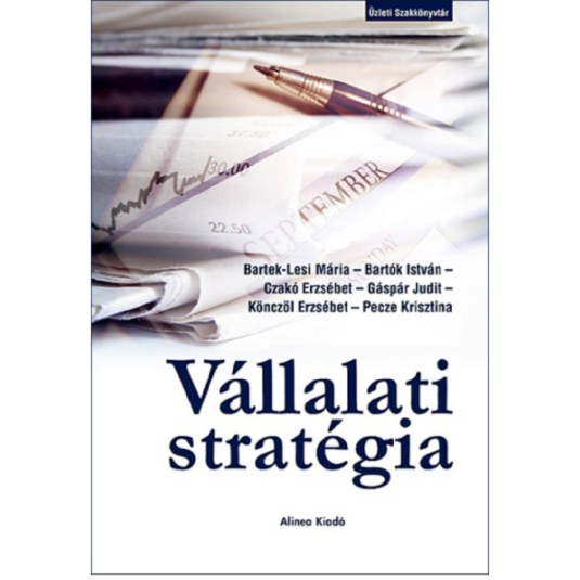 Vállalati stratégia könyv