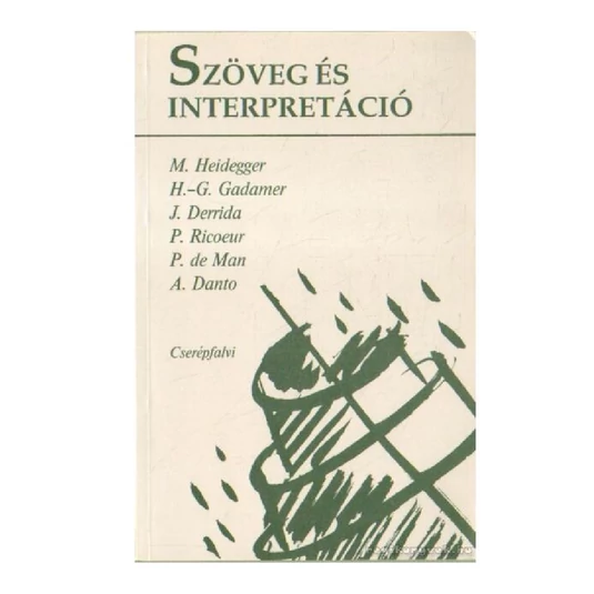 Szöveg és interpretáció könyv