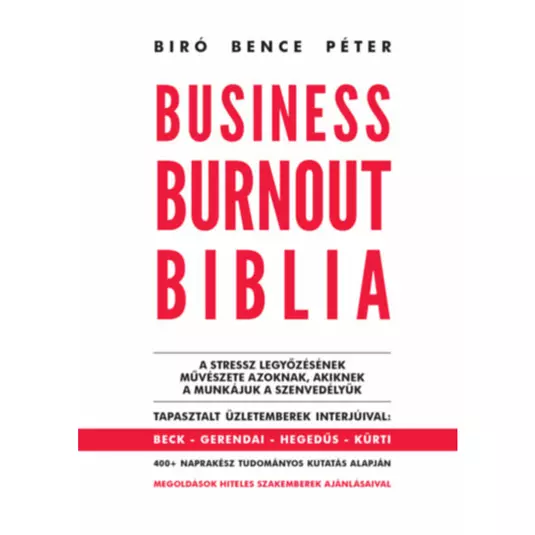 Business Burnout Biblia könyv