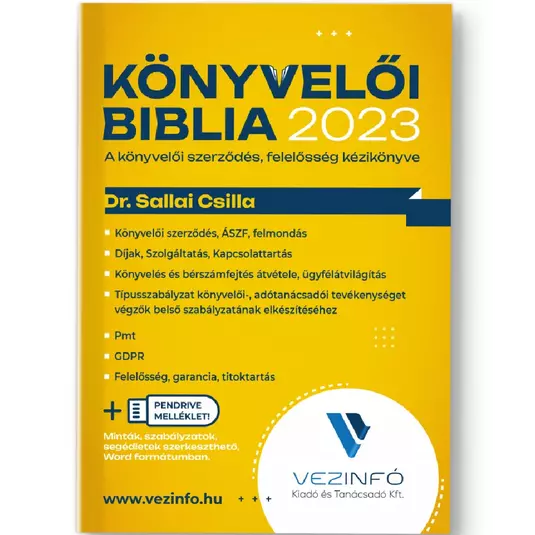 Könyvelői Biblia 2023, könyv