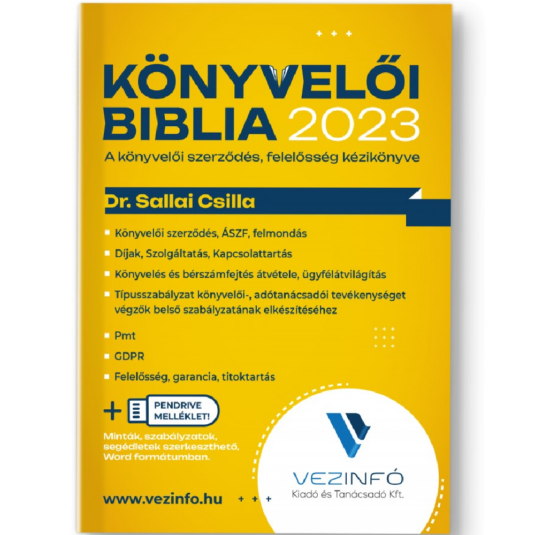 Könyvelői Biblia 2023, könyv