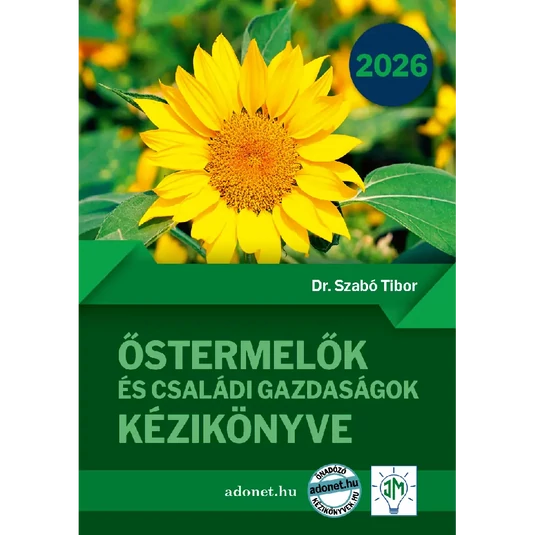 Könyv: Őstermelők és családi gazdaságok kézikönyve 2026