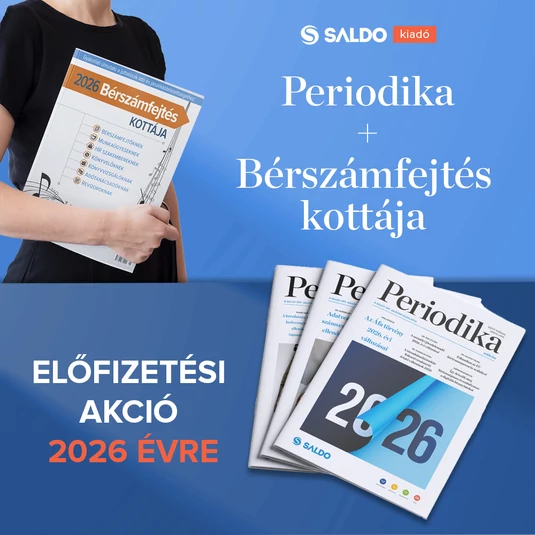 Periodika+ Bérszámfejtés kottája 2025 kiadványcsomag