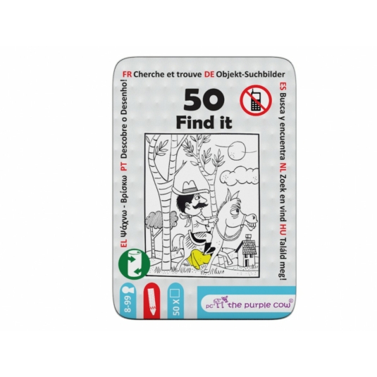Fifty - find It: 50 Találd meg! - foglalkoztató kártyák