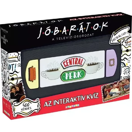 Társasjáték: Jóbarátok - Az interaktív kvíz